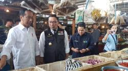 Ridwan Kamil Diserbu Ibu-ibu saat Dampingi Presiden Jokowi Kunjungan Kerja ke Sukabumi<