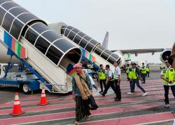 JAS Airport Services Selesaikan Penanganan 249 Penerbangan Haji Saudi Airlines 