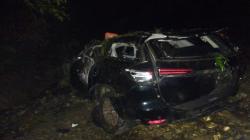 Fortuner Angkut Sekeluarga Masuk Jurang 60 Meter di Toba, 1 Orang Tewas
