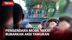Bubarkan Tawuran di Jalanan, Pengemudi Mobil Sempat Kena Pukul di Cakung