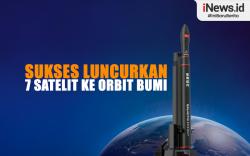 Infografis Perusahaan Swasta China Sukses Luncurkan 7 Satelit ke Orbit Bumi 