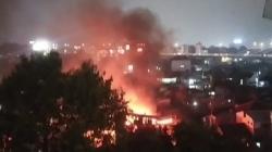 3 Rumah di Permukiman Padat Penduduk Cihampelas Bandung Ludes Terbakar