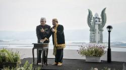 Menara Kujang Sapasang Ikon Wisata Jatigede Sumedang, Karya Monumental Ridwan Kamil<