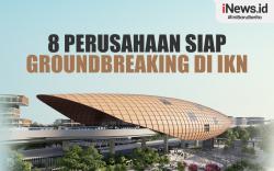 Infografis 8 Perusahaan Siap Groundbreaking di IKN Sebelum Oktober 2023 