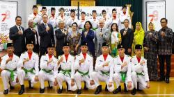 Dubes RI untuk Jepang Kukuhkan Anggota Paskibra Tokyo, Siswa SRIT Mendominasi