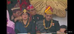Horas! Luhut Pakai Baju Adat Batak Pakpak di Upacara HUT ke-78 RI, Ini Artinya