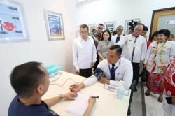 Hary Tanoesoedibjo Resmikan Klinik Pratama MNC Medical Center