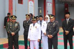 Pemberian Remisi WBP, Bupati dan Wakil Bupati Pasangkayu Disambut Tarian Adat<