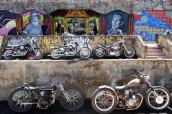 Deretan Motor Custom di Bali