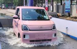 First Impression Seres E1, Mobil Listrik Mungil Disiksa di GIIAS 2023