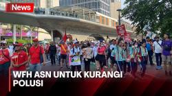 ASN Pemprov DKI Jakarta akan WFH untuk Kurangi Polusi, Masyarakat: Kalau Bisa Karyawan Swasta Juga