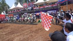 Seru, 150 Pembalap Berlaga di KMI National Motocross Piala Kapolda Jabar<