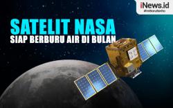 Infografis NASA Siap Luncurkan Satelit untuk Berburu Air di Bulan