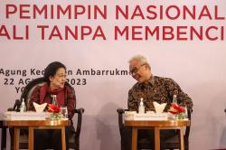 Megawati Temui Relawan Ganjar Pranowo di Yogyakarta