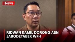 Tekan Polusi, Ridwan Kamil Dorong ASN Jabodetabek WFH<