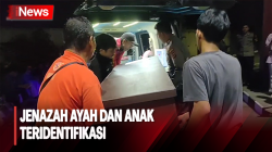 Tim DVI RS Polri Berhasil Identifikasi Jenazah Ayah dan Anak Korban Kapal Dewi Nor  