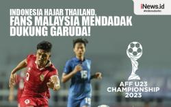 Infografis Indonesia Hajar Thailand, Fans Malaysia Mendadak Dukung Garuda!