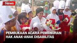 Iriana Jokowi Buka Acara untuk Anak-Anak Disabilitas Besutan Ikawati ATR/BPN