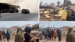 Heboh 7 Ruko di Deliserdang Ambruk, BPBD: Belum Ada Laporan Korban Jiwa