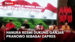Bertemu Jajaran Petinggi PDIP, Hanura Resmi Dukung Ganjar Pranowo sebagai Capres