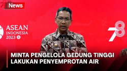 Pengelola Gedung Tinggi di Jakarta Diminta Lakukan Penyemprotan Air
