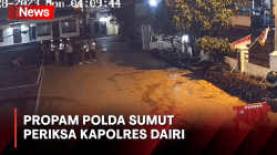 Kapolres Dairi Diperiksa Propam Polda Sumut Buntut Dugaan Pemukulan 2 Anggotanya