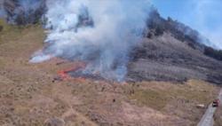 Kebakaran di Kawasan Gunung Bromo Belum Padam, Ini Kendala yang Dihadapi
