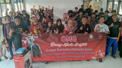 OMG Bantu Sound System, Pemuda Karangampel Indramayu Dukung Ganjar Pranowo Presiden<