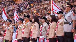 Ridwan Kamil Saksikan Pemecahan Rekor Semaphore dan Peserta Tongkat di HUT Pramuka Jabar