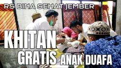 RS Bina Sehat Jember Layani Khitan Gratis untuk Anak Duafa, Kerjasama dengan Ponpes Salafiyah Syafi’iyah Asyhariyah Balung<