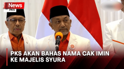 Bisa Memahami Keputusan Demokrat, PKS akan Bahas Nama Cak Imin ke Majelis Syura Terlebih Dulu