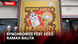 Sediakan Ruang Bermain Khusus Balita, Synchronize Fest 2023 Jadi Festival Musik Ramah Anak