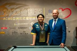 Pebiliar Muda Derin Asaku Sitorus Runner-up di 2023 Formosa Cup ACBS Asian Pool Championships