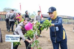 Program Green Movement, ASABRI Serahkan 1000 Bibit Pohon ke Polda Kalteng dan Sulteng