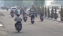  Kualitas Udara di Jambi Buruk, Wali Kota Syarif Fasha Imbau Masyarakat Gunakan Masker