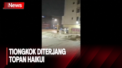 Tiongkok Porak-Poranda Usai Diterjang Topan Haikui 