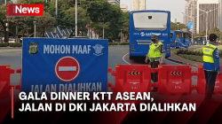 Sejumlah Ruas Jalan di DKI Jakarta Dialihkan Imbas Gala Dinner Delegasi KTT ASEAN