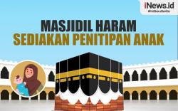 Infografis Masjidil Haram Sediakan Penitipan Anak