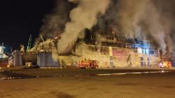 Kapal Feri KMP Mutiara Berkah 1 Terbakar di Merak, Lebih dari 12 Jam Api Belum Padam