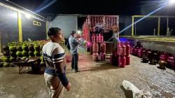 Pangkalan Elpiji Oplos Gas Subsidi di Labura Digerebek, 2 Orang Ditetapkan Tersangka<
