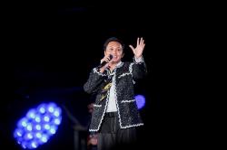 Penampilan Rizky Febian di Konser LMAC Music Forall Fest