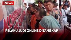 4 Otak Pelaku Judi Online Ditangkap di Sukabumi, Ada Pasutri