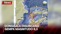 Breaking News! Donggala Diguncang Gempa Magnitudo 6,3