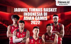 Infografis Jadwal Lengkap Timnas Basket Indonesia di Asian Games 2022