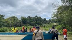 Curah Hujan Tinggi, Jembatan Kali Oso di Boven Digoel Tenggelam