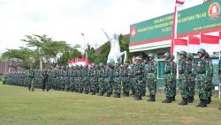 Lulus Seleksi, 132 Prajurit Siswa Bintara TA 2023 Digembleng di Rindam Diponegoro