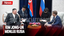  Gunakan Kereta Lapis Baja ke Rusia, Kim Jong-un Bertemu Presiden Vladimir Putin