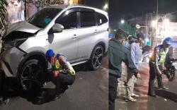 Kecelakaan di Bandung Dini Hari, Minibus Masuk Jalur Berlawanan Tabrak Motor