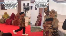 Momen Haru Anak Yatim Piatu Menangis di Pernikahan Sang Kakak, Tamu Undangan Ikut Mewek<