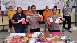 Polresta Jayapura Ungkap 3 Kasus Narkoba Ganja dan Sabu, Tangkap 4 Tersangka